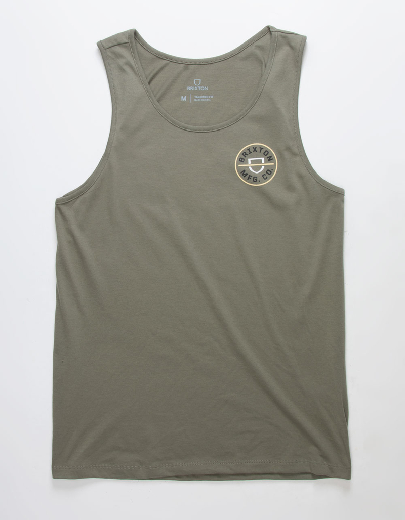BRIXTON Crest Mens Tank Top image number 1