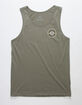 BRIXTON Crest Mens Tank Top image number 2