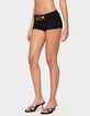 EDIKTED Hook Belt Micro Shorts image number 2
