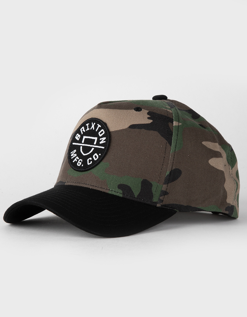 BRIXTON Crest C MP Mens Snapback Hat image number 1