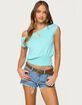 EDIKTED Michaela Off Shoulder Knit Top image number 1