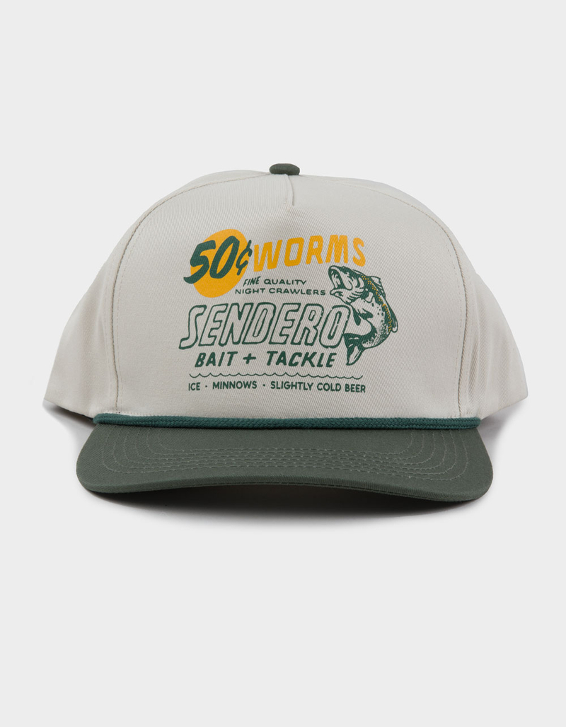 SENDERO PROVISIONS CO. 50 Cent Worms 5 Panel Snapback Hat image number 1