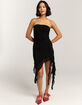 FULL TILT Waterfall Rosette Womens Tube Dress image number 1