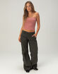 BDG Urban Outfitters 360 Utility Womens Low Rise Straight Leg Pants image number 1