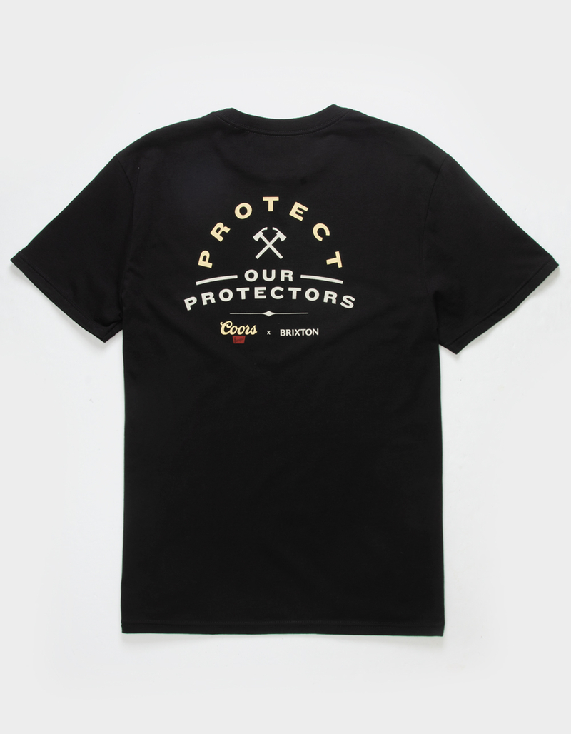 BRIXTON x Coors Protector II Mens Tee image number 0