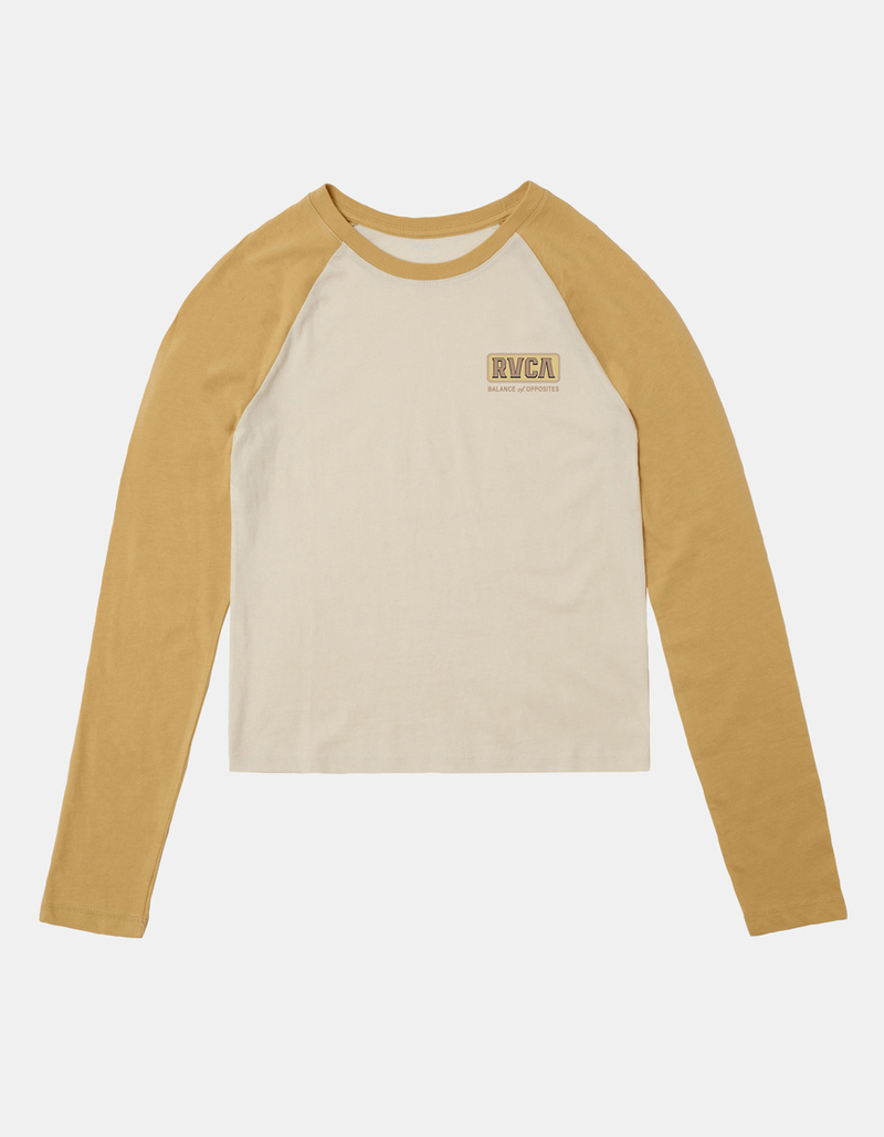 RVCA Workerwear Womens Raglan Tee image number 6