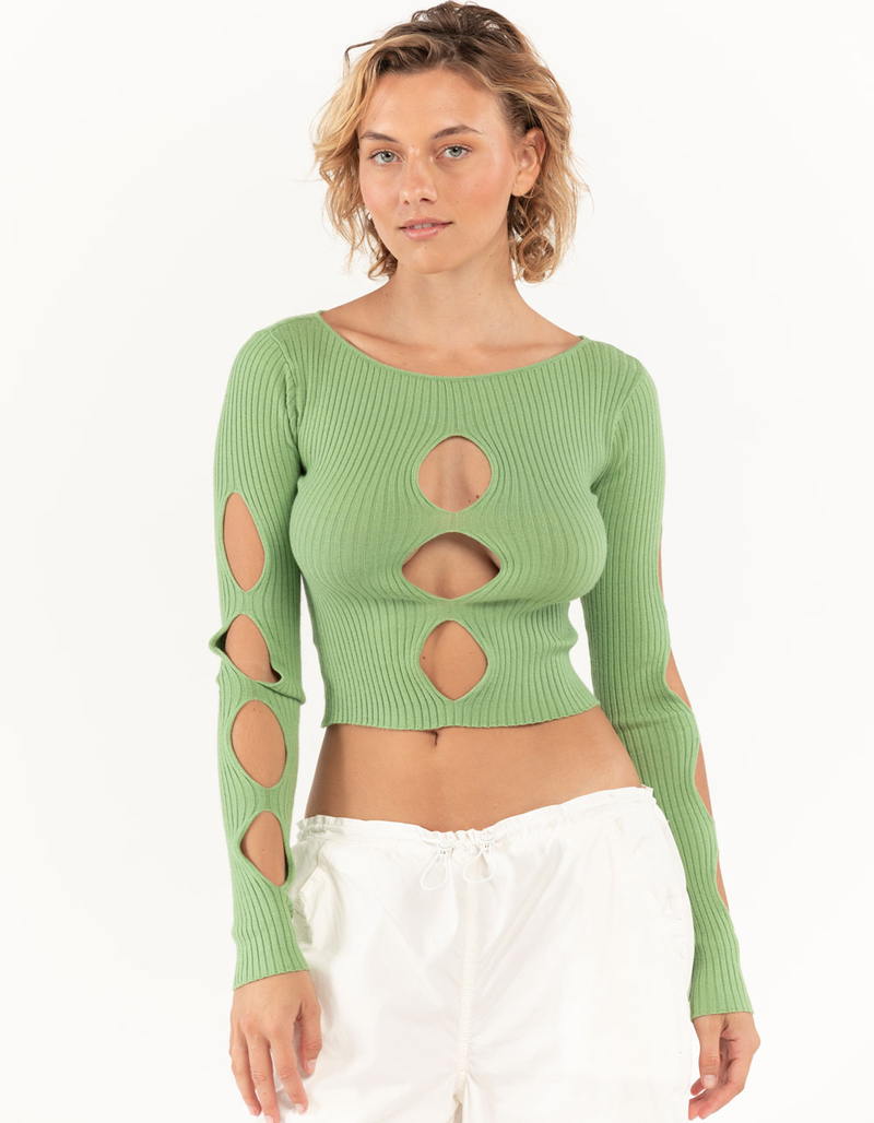 IETS FRANS Cut Out Womens Sweater image number 0