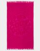 RIP CURL Surfers Essentials Pink Beach Towel image number 1