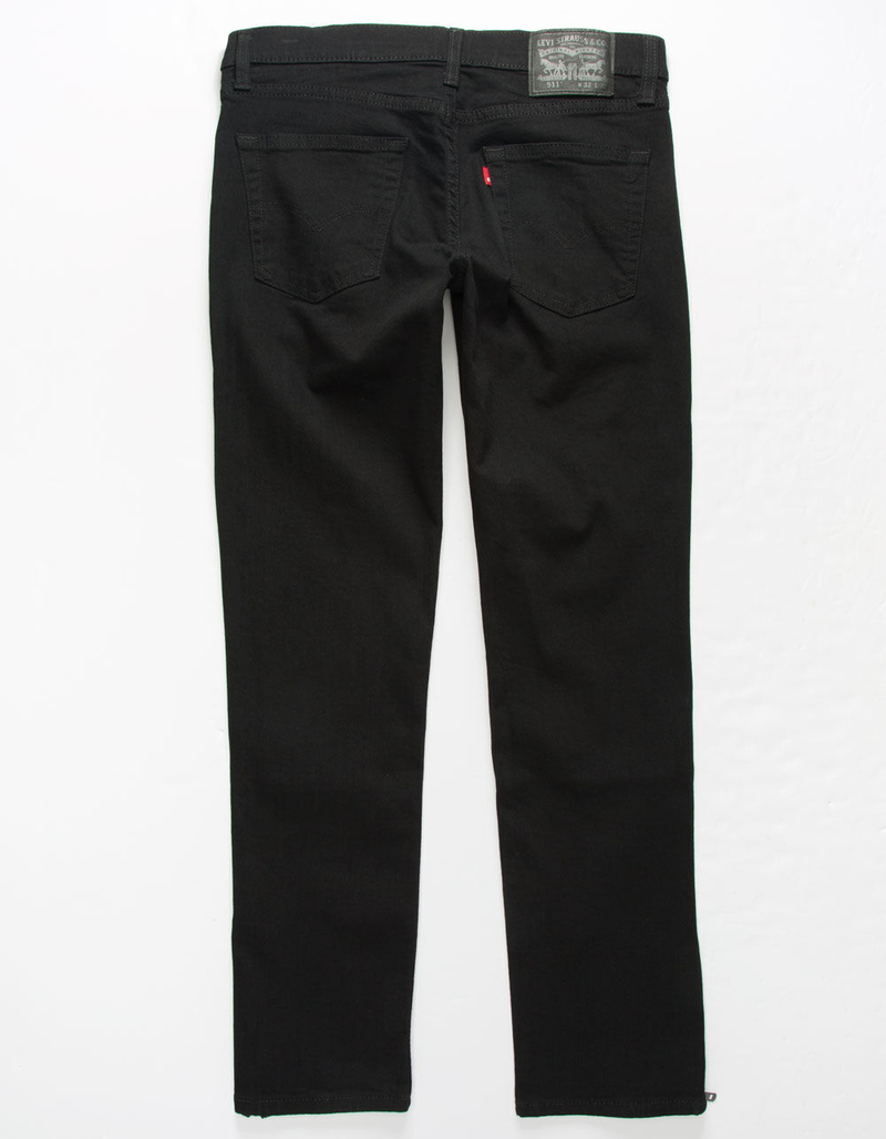 LEVI'S 511 Slim Advanced Stretch Black Mens Jeans image number 2