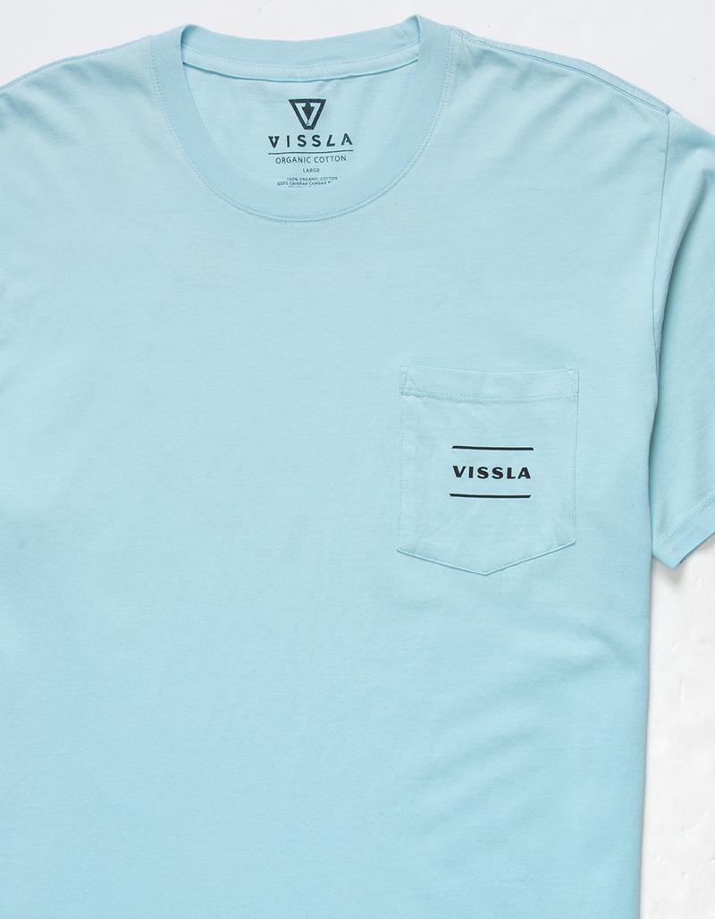 VISSLA Masters Of Stoke Mens Pocket Tee image number 2