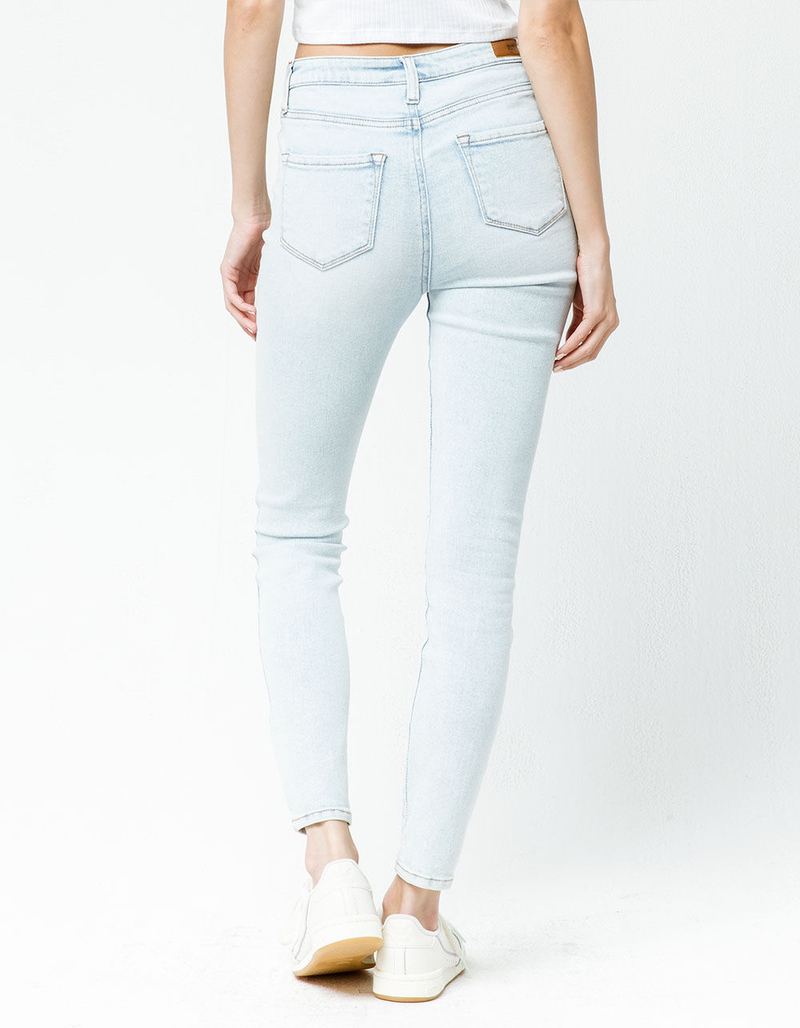 RSQ High Rise Bleach Womens Skinny Jeans image number 3