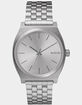 NIXON Time Teller All Silver Watch image number 1