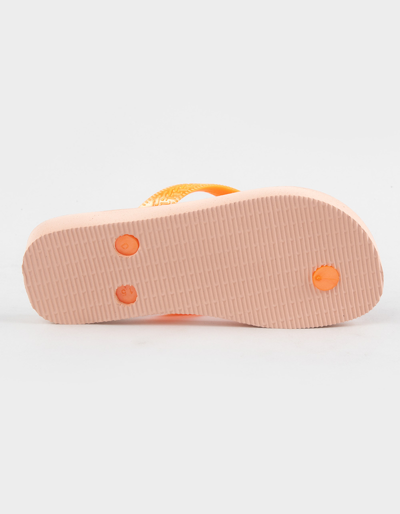 HAVAIANAS Flores Girls Flip Flops image number 3
