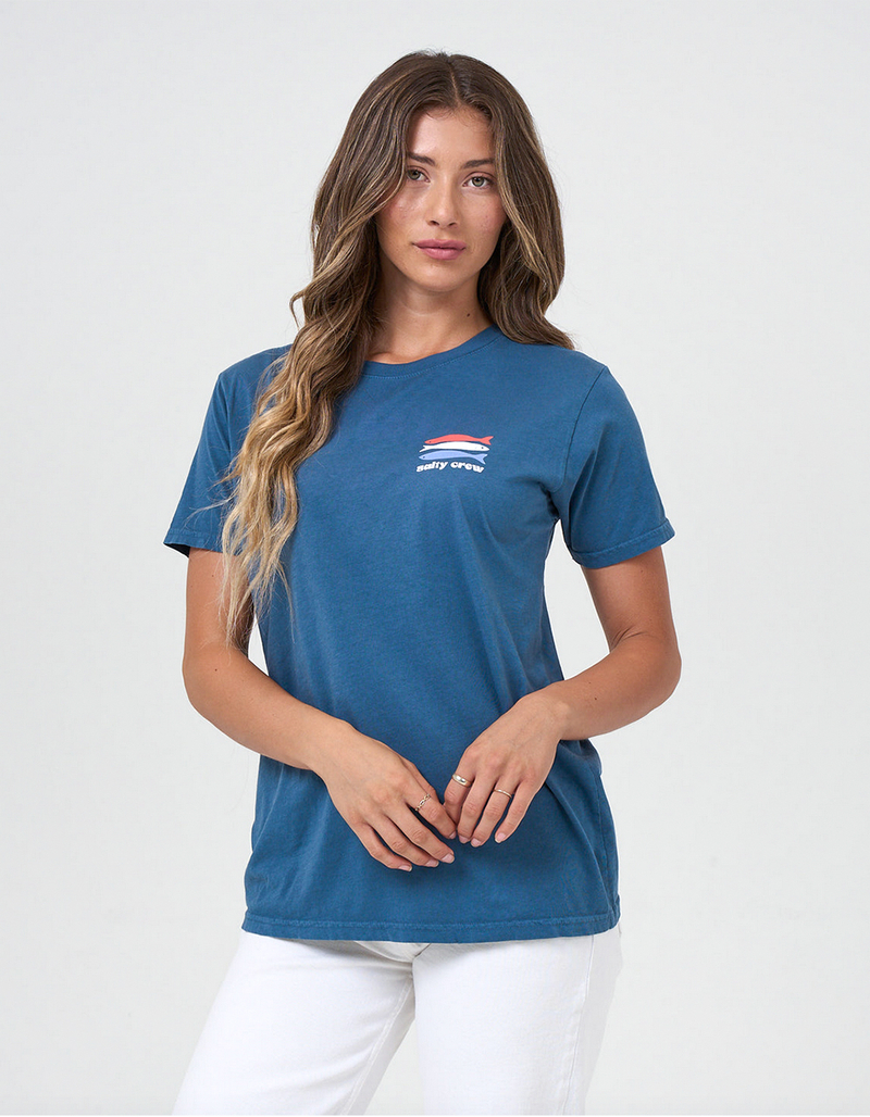 SALTY CREW American Catch Womens Boyfriend Tee image number 0