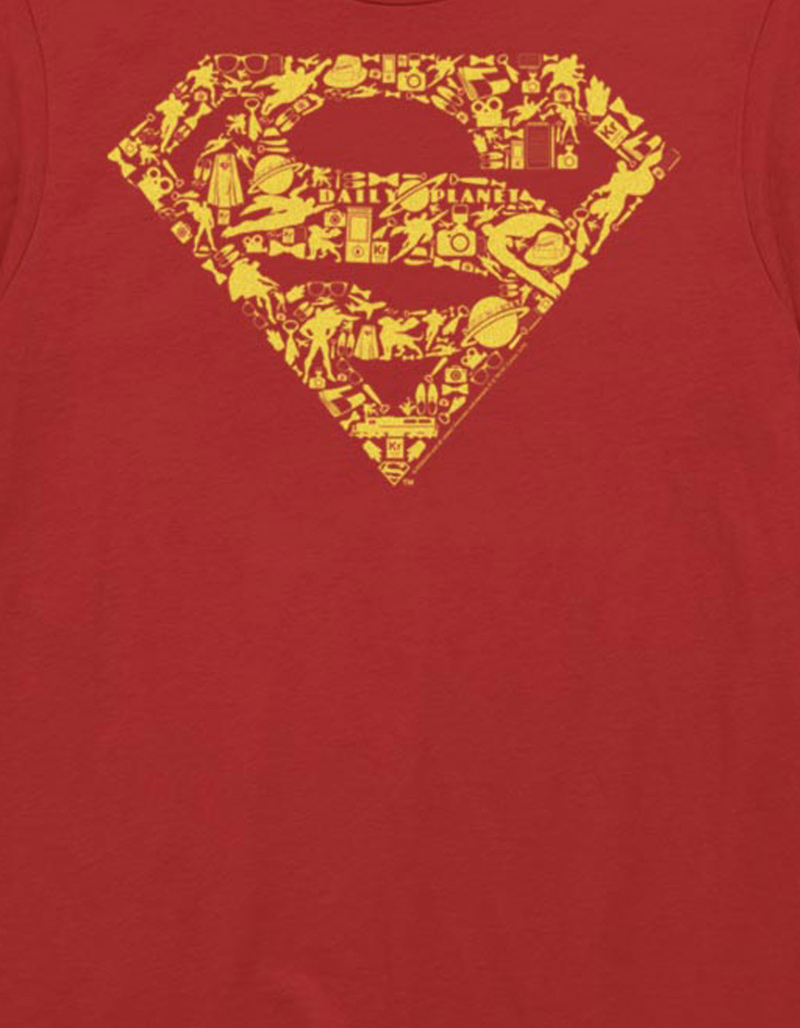 SUPERMAN Iconic Logo Unisex Tee image number 1