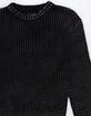 RSQ Mens Washed Waffle Sweater image number 2