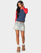EDIKTED Tommi Raglan Long Sleeve Tee image number 5