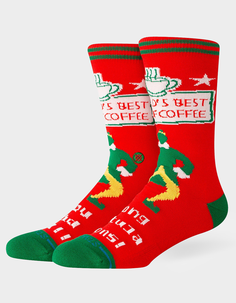 STANCE x Elf World's Best Mens Crew Socks image number 0