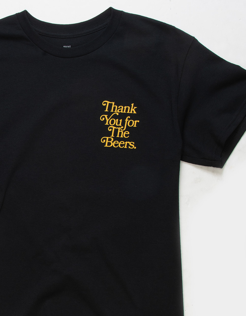 BEERS Thank You Mens Tee image number 2