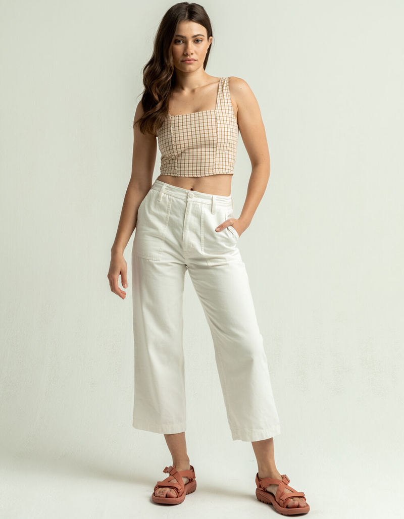 BILLABONG Check It Womens Crop Top image number 3