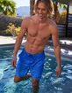 BLUE CROWN Shark Bait Water Change Mens Swim Shorts image number 10
