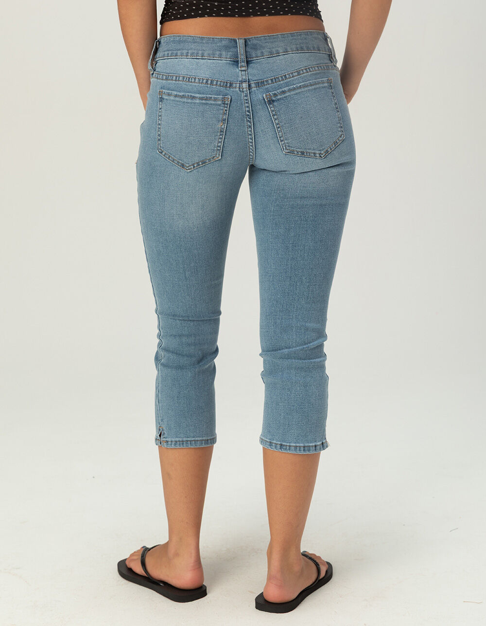 RSQ Womens Low Rise Capri Jeans - MEDIUM WASH | Tillys