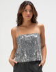 JJXX Tara Womens Sleeveless Sequin Top image number 1