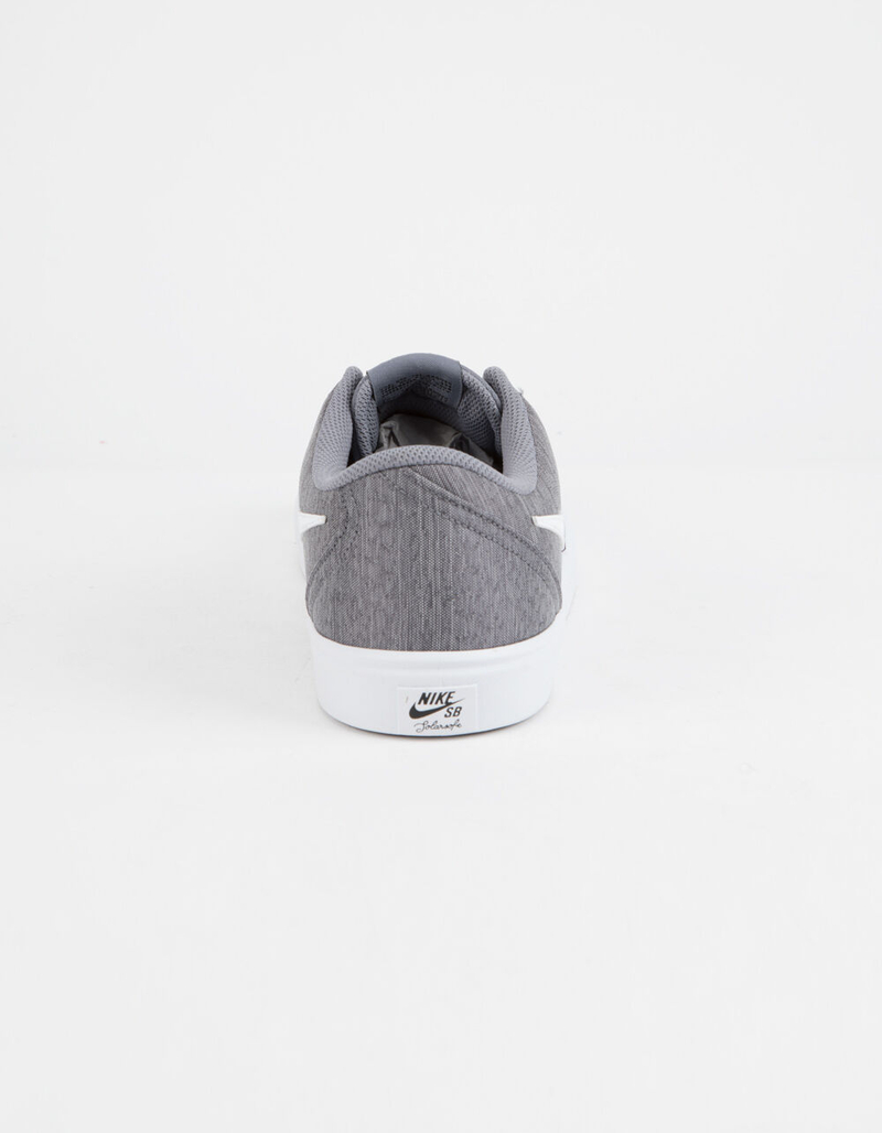 NIKE SB Check Solarsoft Canvas Gunsmoke & White Shoes image number 4