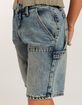 GUESS ORIGINALS Panel Womens Carpenter Shorts image number 6
