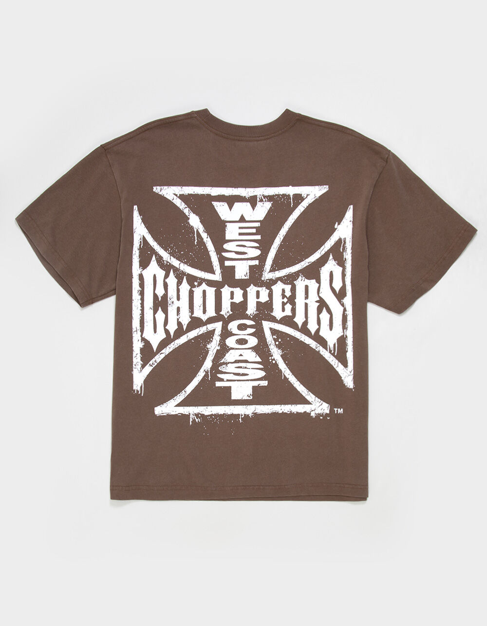 WEST COAST CHOPPERS Core Logo Mens Tee - BROWN - L | Tillys