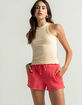 BILLABONG Gold Coast Womens Red Shorts image number 1