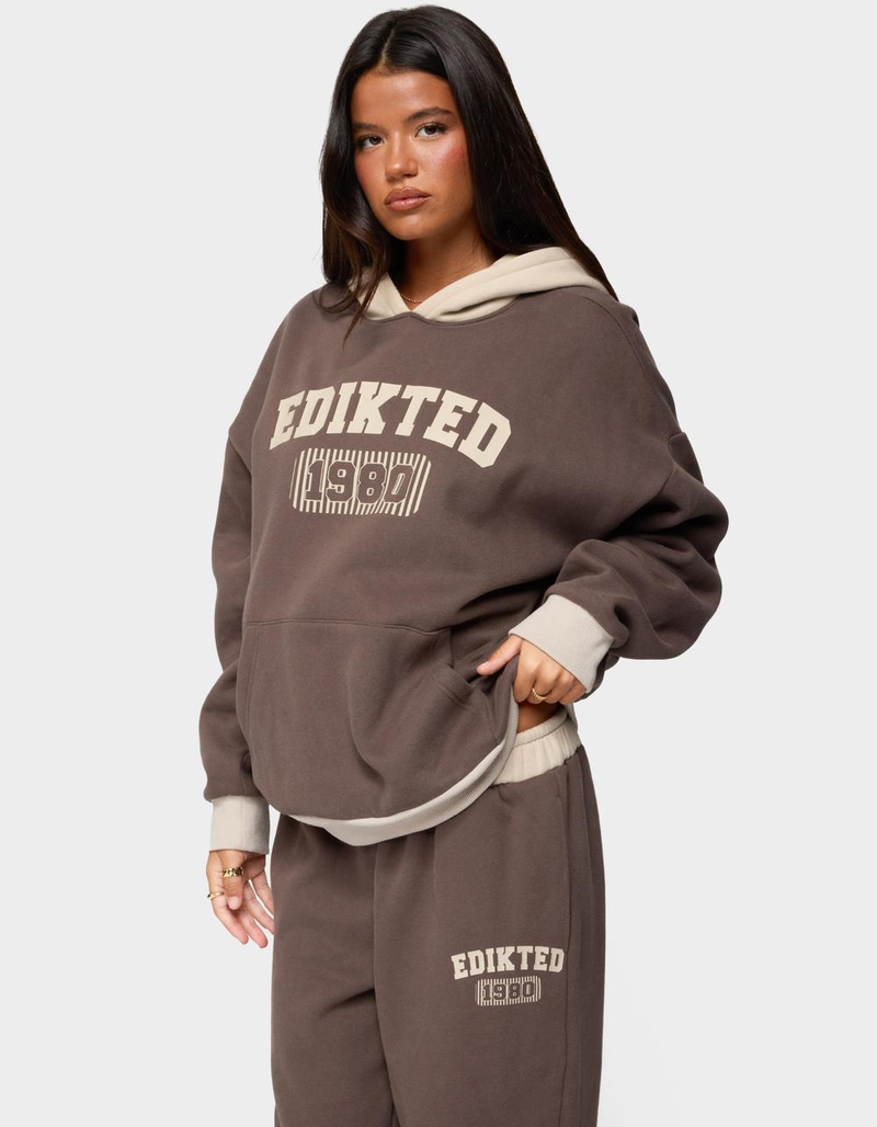EDIKTED Edikted 1980 Oversized Hoodie image number 1