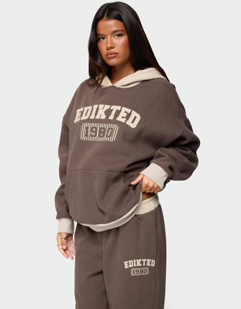 EDIKTED Edikted 1980 Oversized Hoodie Alternative Image