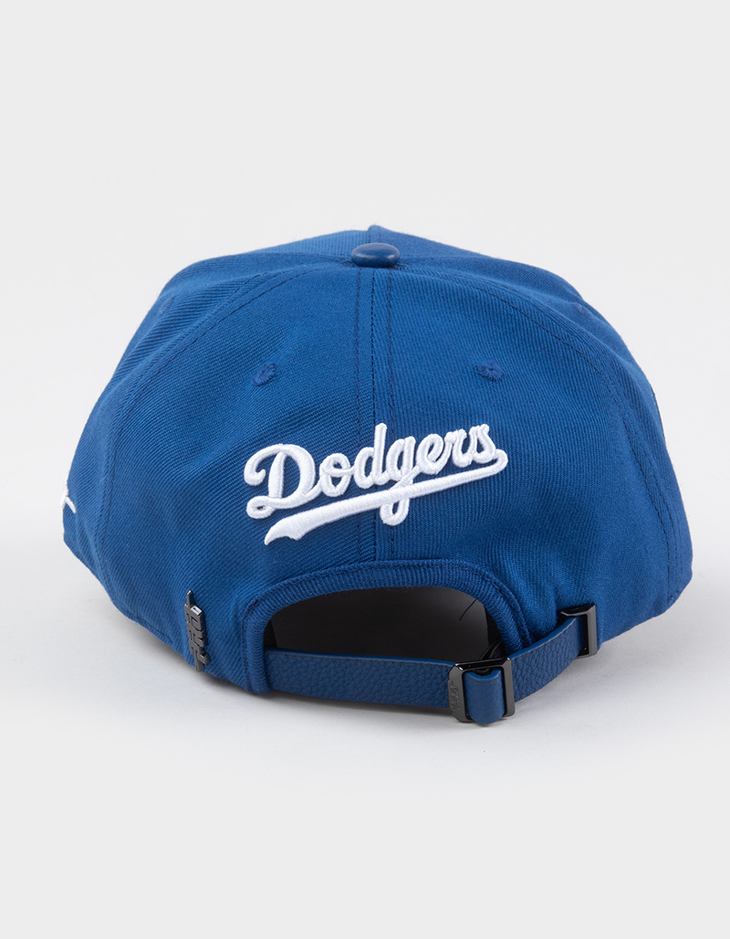 PRO STANDARD Los Angeles Dodgers Logo Pro Pin Strapback Hat image number 3