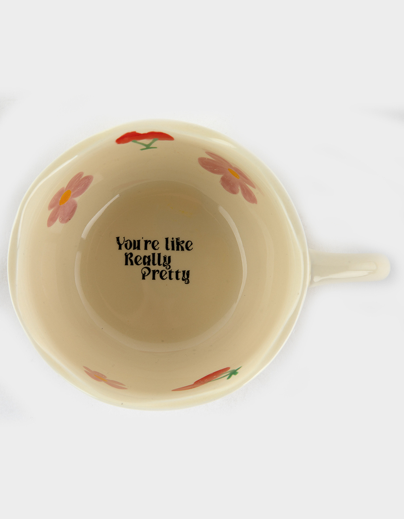 TILLYS HOME Delicate Floral Teacup image number 1