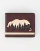 BUCKLE-DOWN Cali Bear Trees Bifold Wallet image number 1