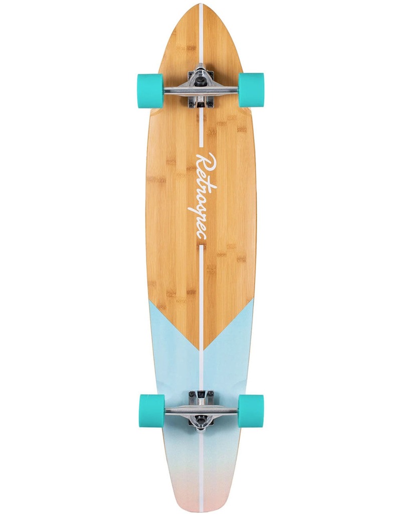 RETROSPEC Zed 44" Sunrise Longboard Skateboard image number 0