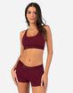 ETHIKA Berry Womens Sports Bra image number 1