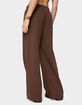 EDIKTED Binah Wide Leg Terry Sweatpants image number 3