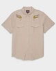 BRIXTON x Ford Mens Western Snap Front Shirt image number 1