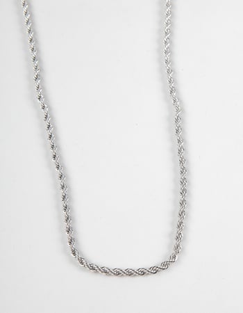 RSQ Mens 2.5mm Rope Chain Necklace Alternative Image