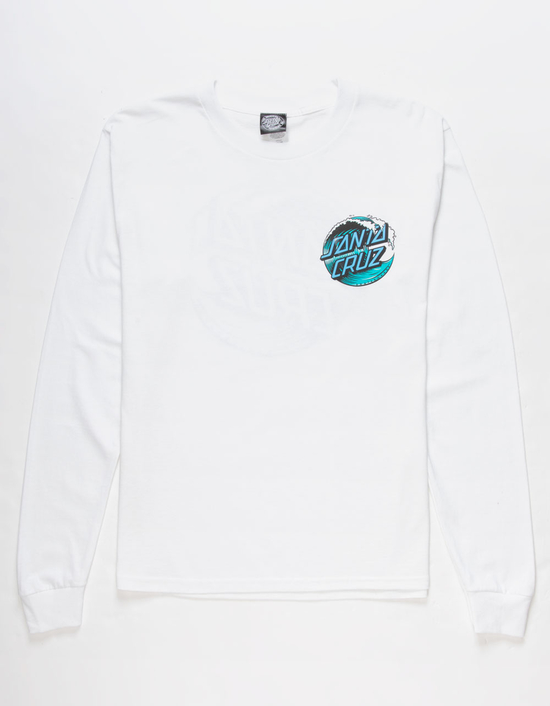 SANTA CRUZ Wave Dot Mens Long Sleeve Tee image number 1
