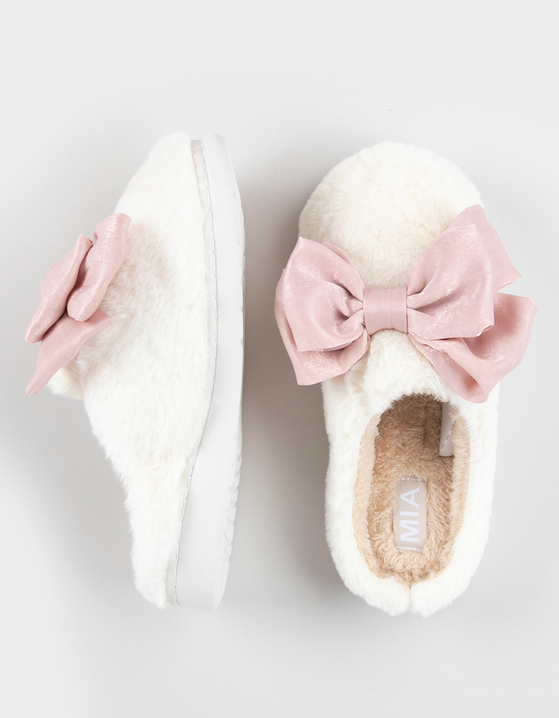 MIA Cozi Bow Clog Slippers image number 4