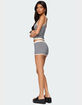 EDIKTED Saylor Striped Knit Shorts image number 5