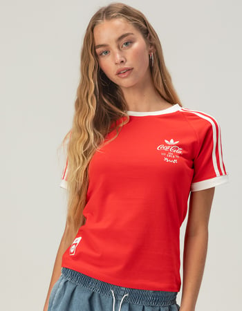 ADIDAS x Coca-Cola 3-Stripes Womens Tee Alternative Image