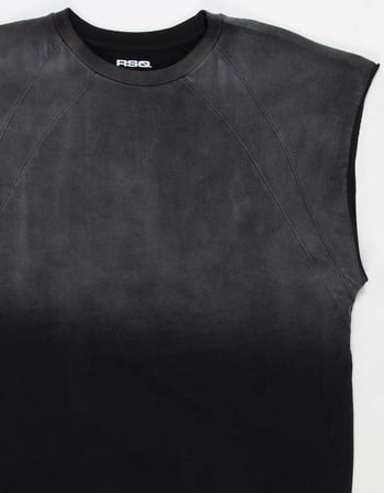 RSQ Mens Cropped Muscle Tee Alternative Image
