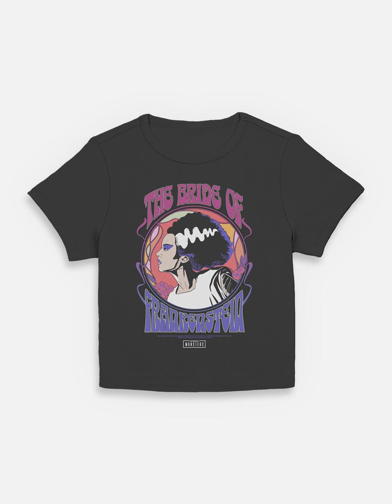 UNIVERSAL MONSTERS The Bride Of Frankenstein Womens Baby Tee image number 0