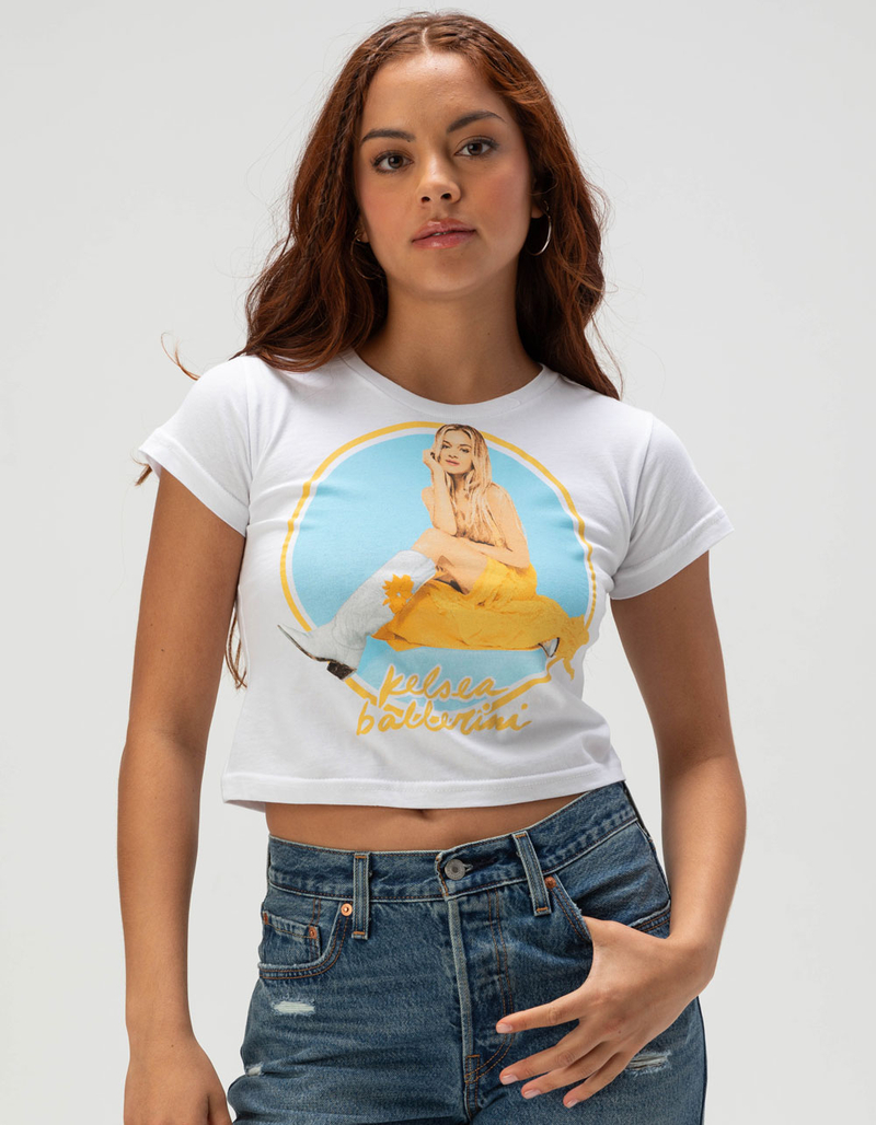 KELSEA BALLERINI Womens Baby Tee image number 0