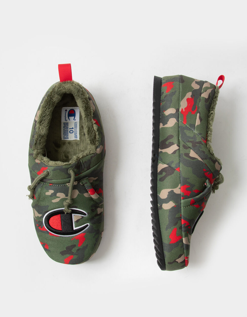 CHAMPION University Camo Mens Slippers image number 4
