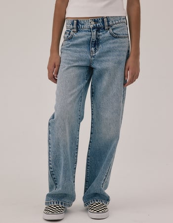 RSQ High Rise Wide Leg Girls Jeans Alternative Image